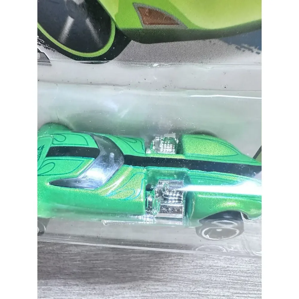 Hot Wheels HW Workshop Twin Mill Super Treasure Hunt Green HTF New H43